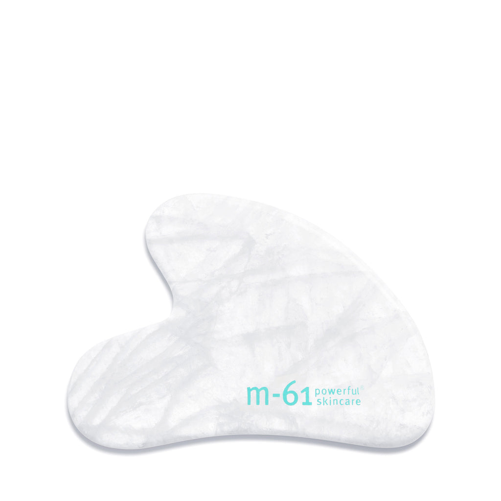 M-61 Clear Quartz Gua Sha