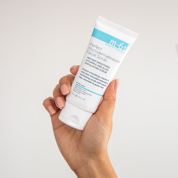 Perfect Microdermabrasion Facial Scrub – m-61 powerful skincare
