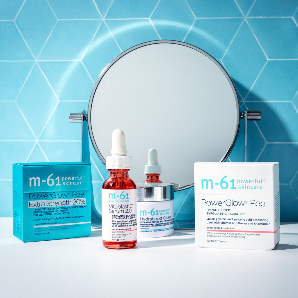Advanced Essentials Four Step Skincare System – m-61 powerful skincare